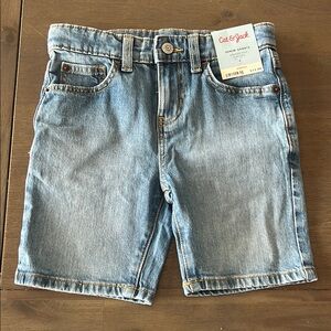 NWT Boys Cat & Jack Denim Shorts, Size 6